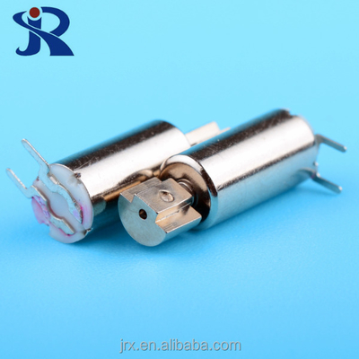 Totally Enclosed Motor 6mm, DC 1.5v Micro Vibration Motor, Coreless Cordless Vibrating Motor For Mobile Phone JMM-1547
