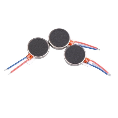 Totally Enclosed Mini DC Motor 3v 10mm Thickness 3.0mm Pancake Vibration 1030 Coin Type Motor