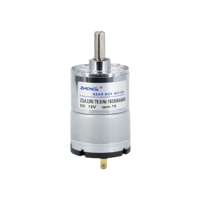 Mahjong table ZHENGKE 12v DC motor and gearbox ZGA32RI 33mm diameter 20RPM 6KG.CM HIGH TORQUE
